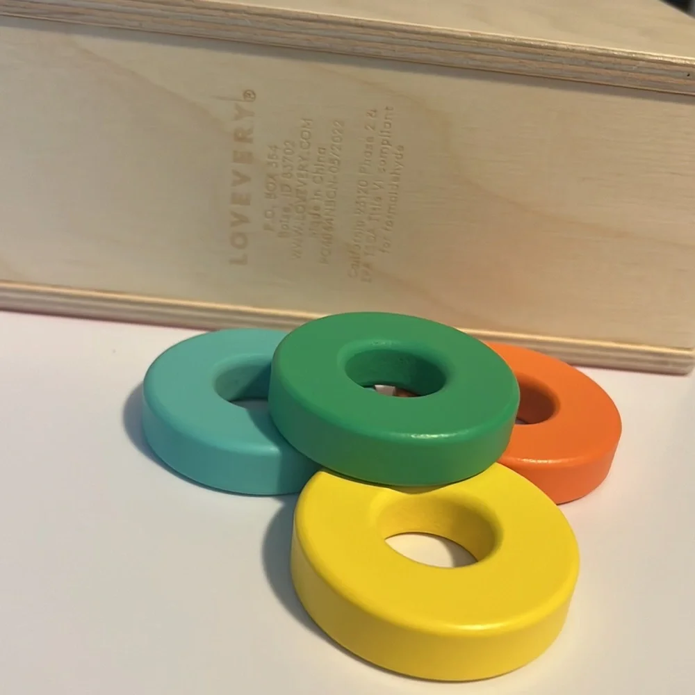 Lovevery Count and Slide Ring Box - Picture 4 of 7